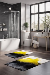 Mijölnir Juego de alfombrillas de baño CT-5043 Multicolor